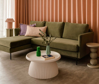 Sofa with a chaise longue