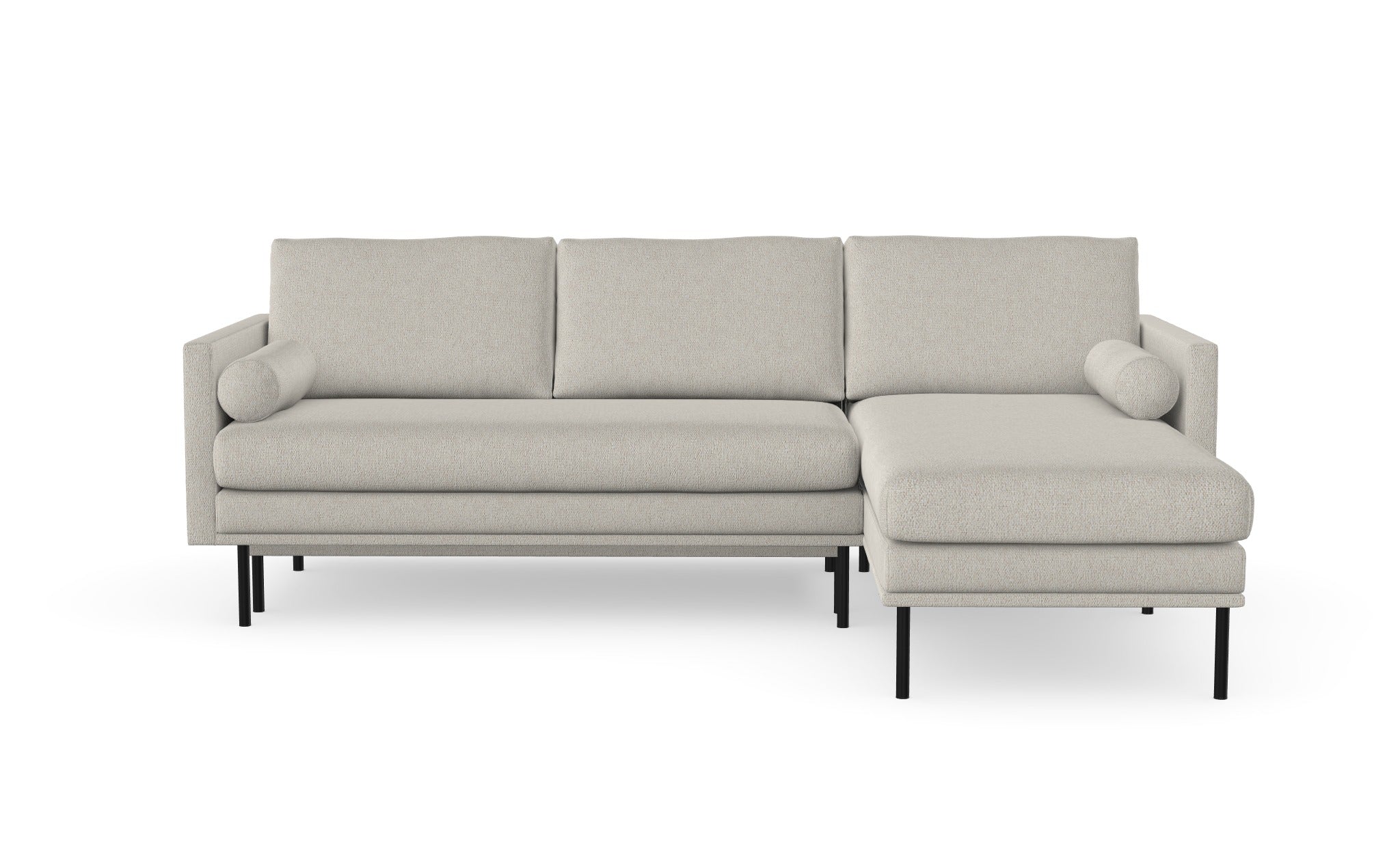 Blues sofabed with chaise longue
