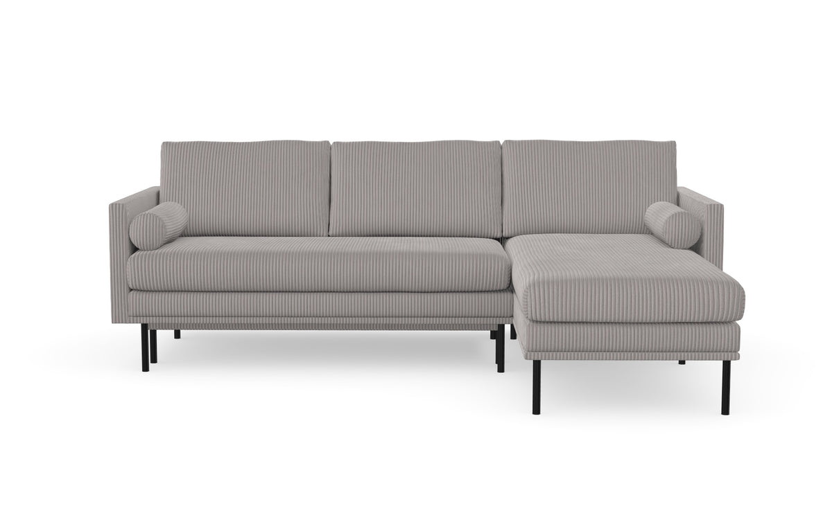 Blues sofabed with chaise longue