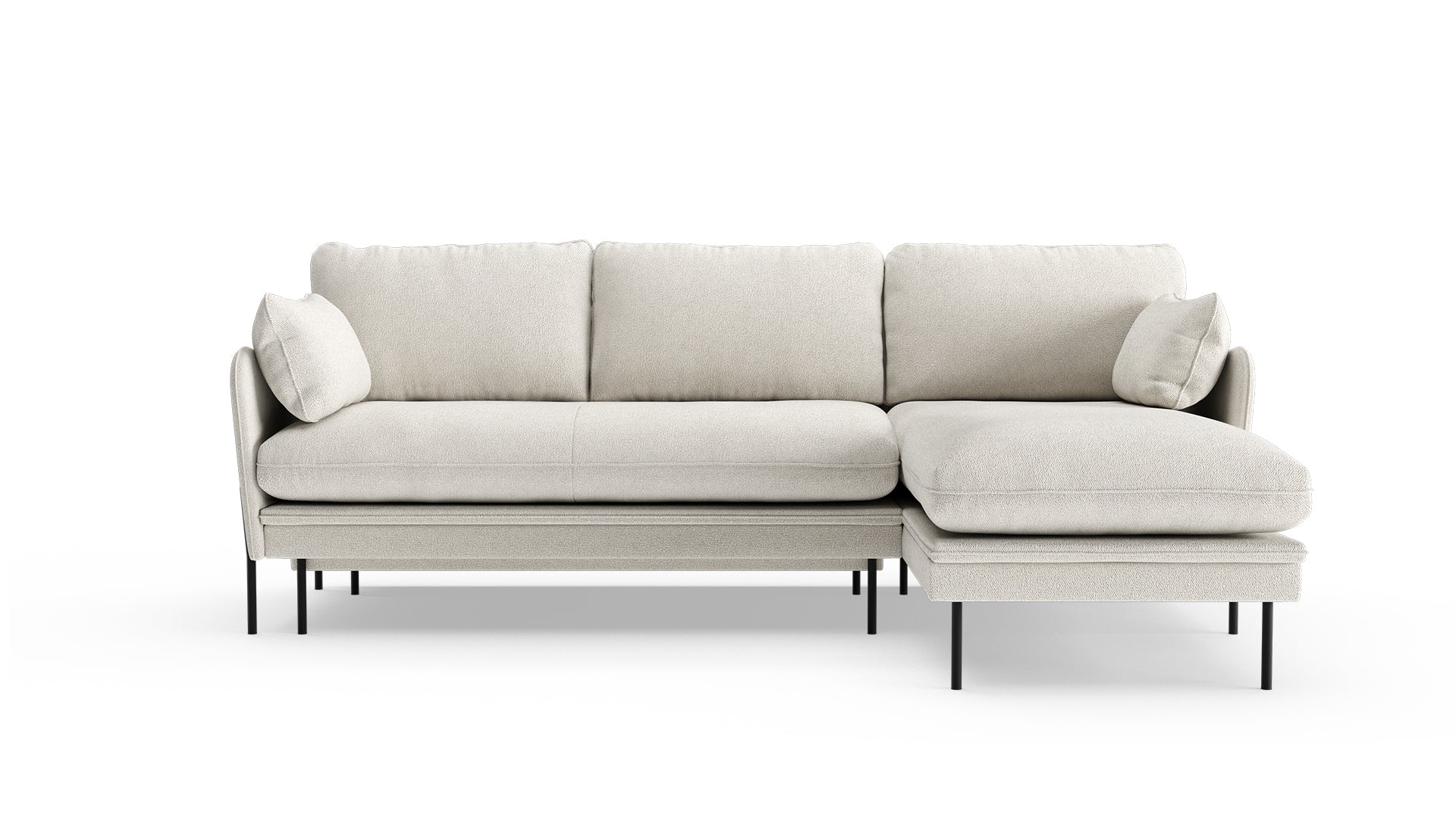Bonnie sofabed with chaise longue
