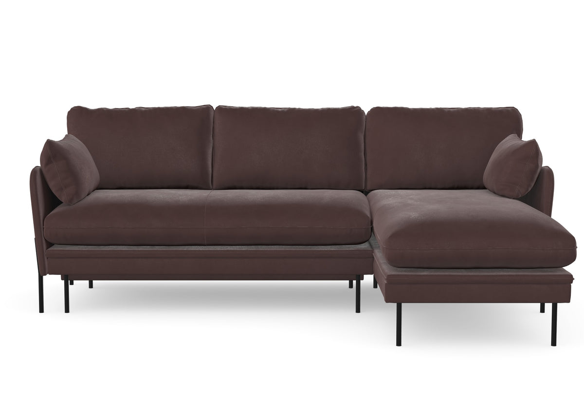 Bonnie sofabed with chaise longue
