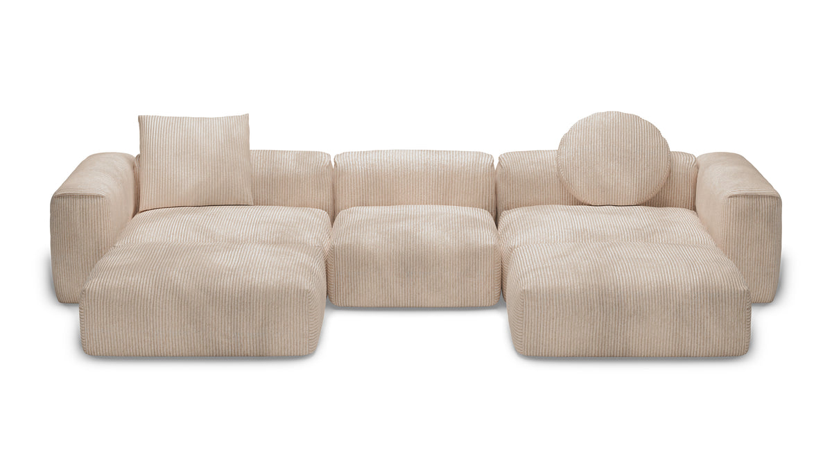 Sofa Cloud U Almond