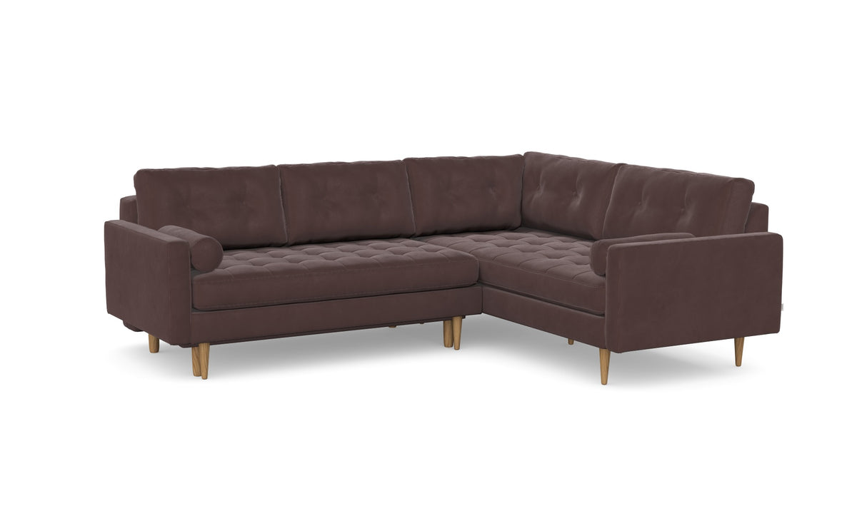 Esme Corner sofabed quilted, left