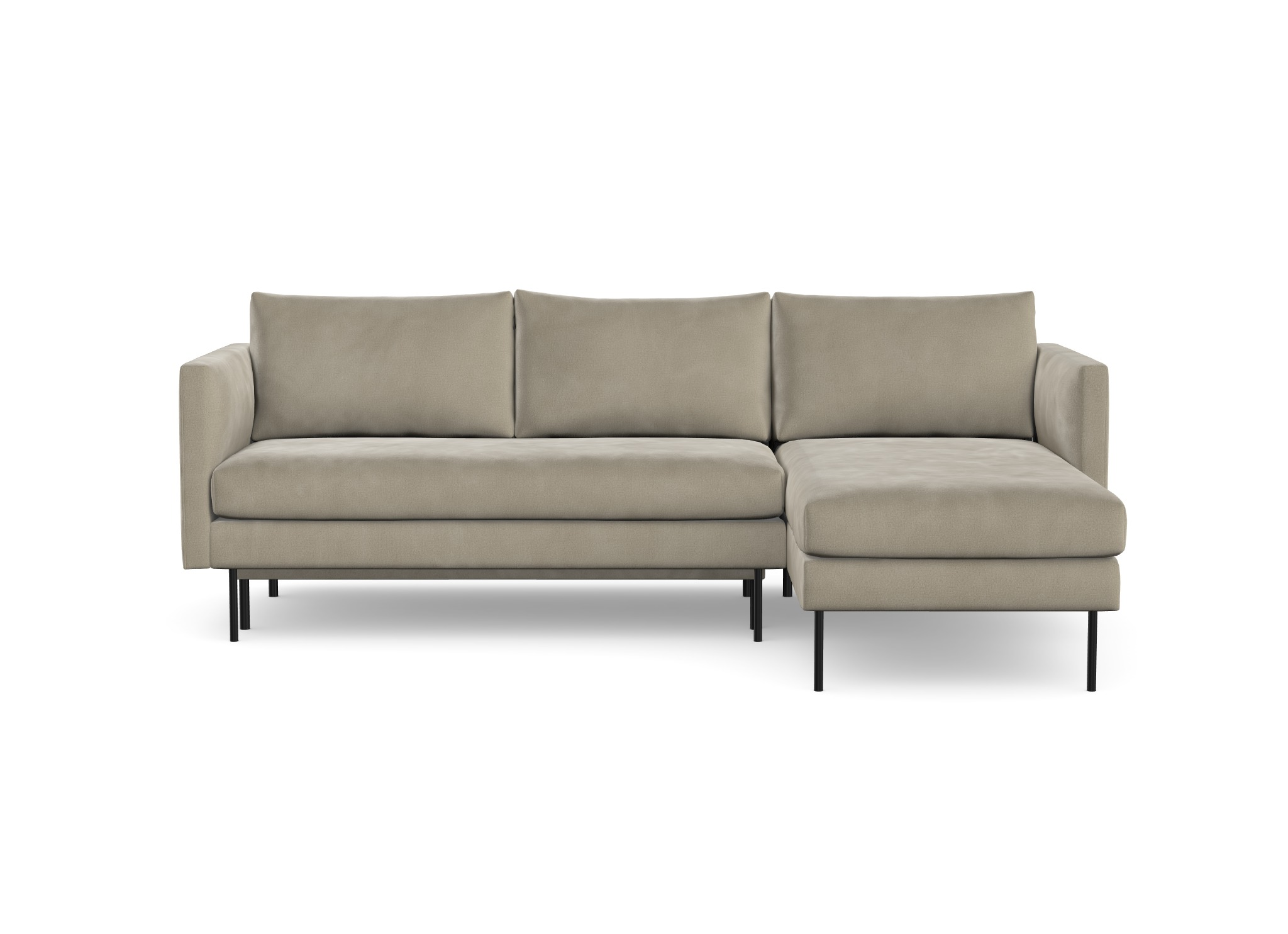 Salma sofa with chaise longue