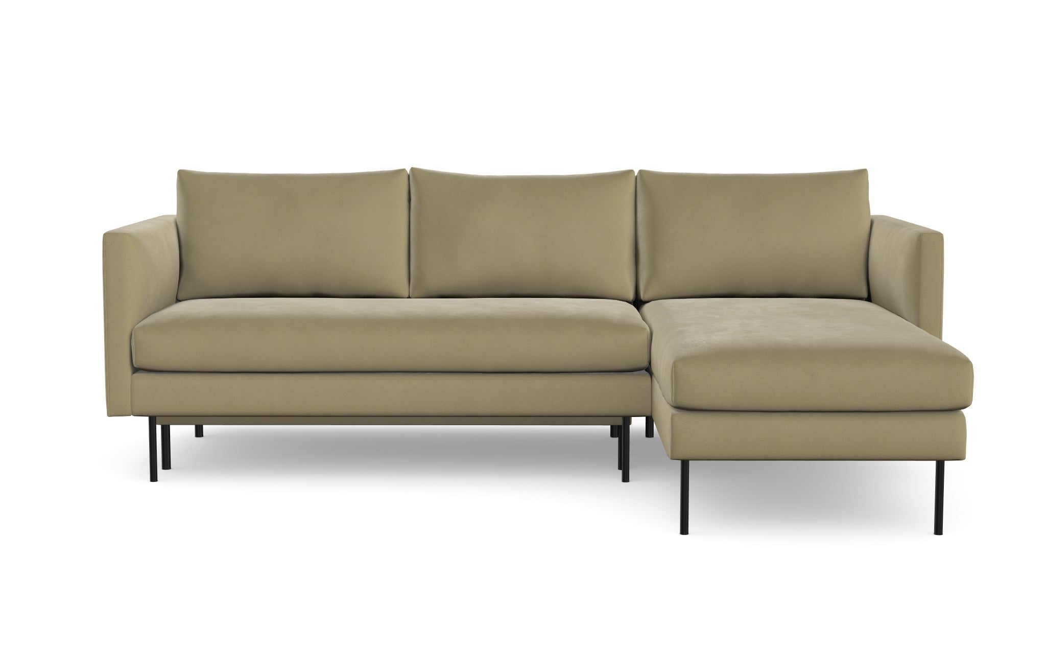 Salma sofa with chaise longue