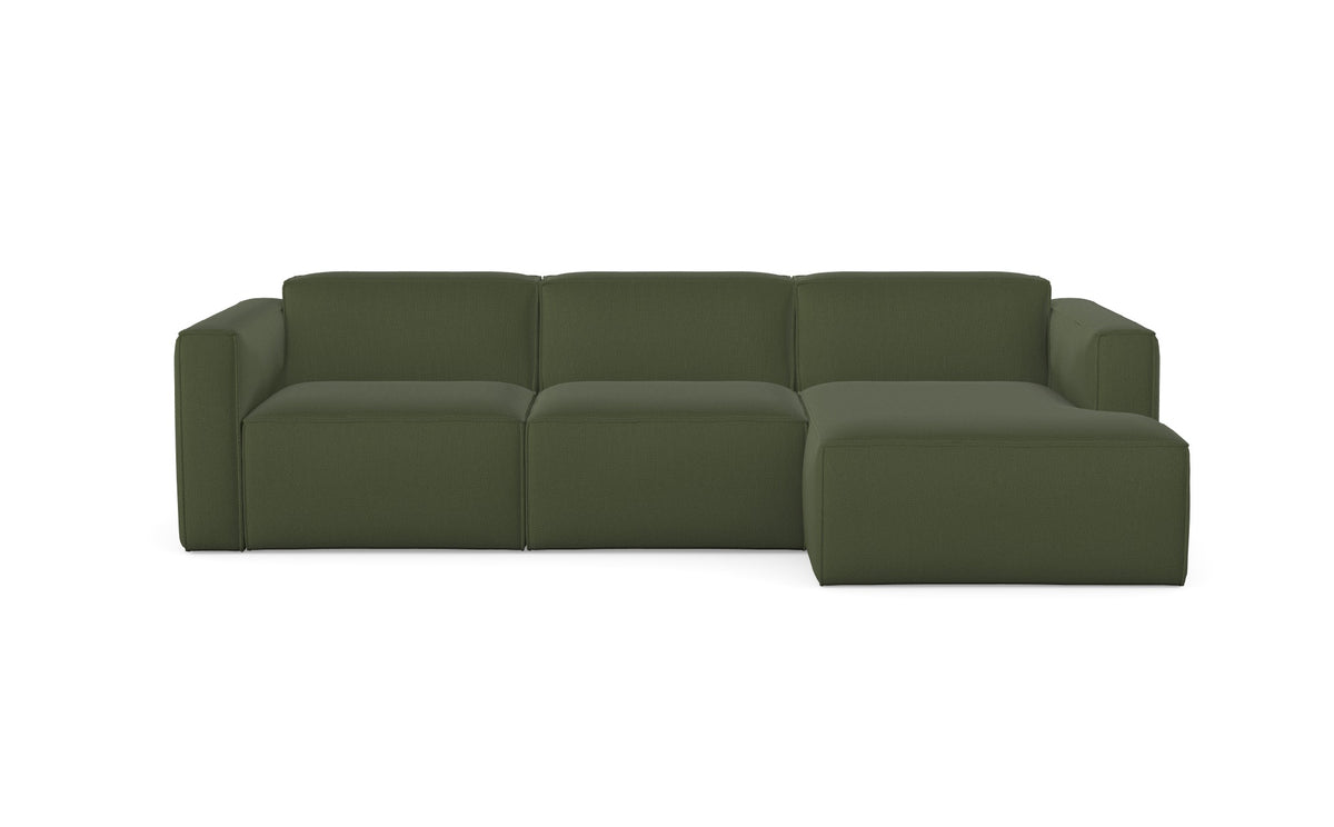 Slay sofa with chaise longue, left