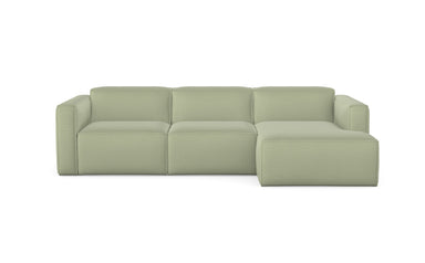 Slay sofa with chaise longue, left