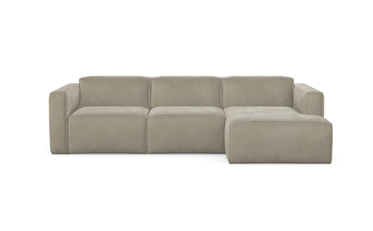Slay sofa with chaise longue, left