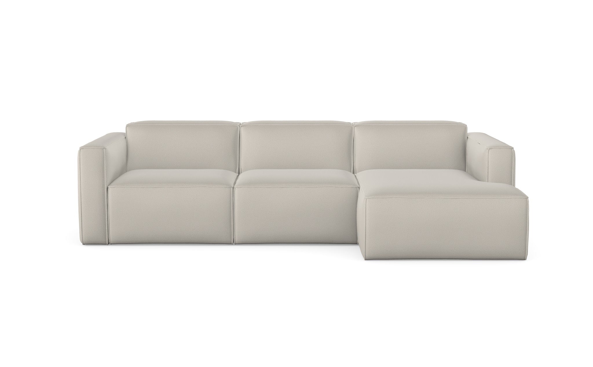 Slay sofa with chaise longue, left