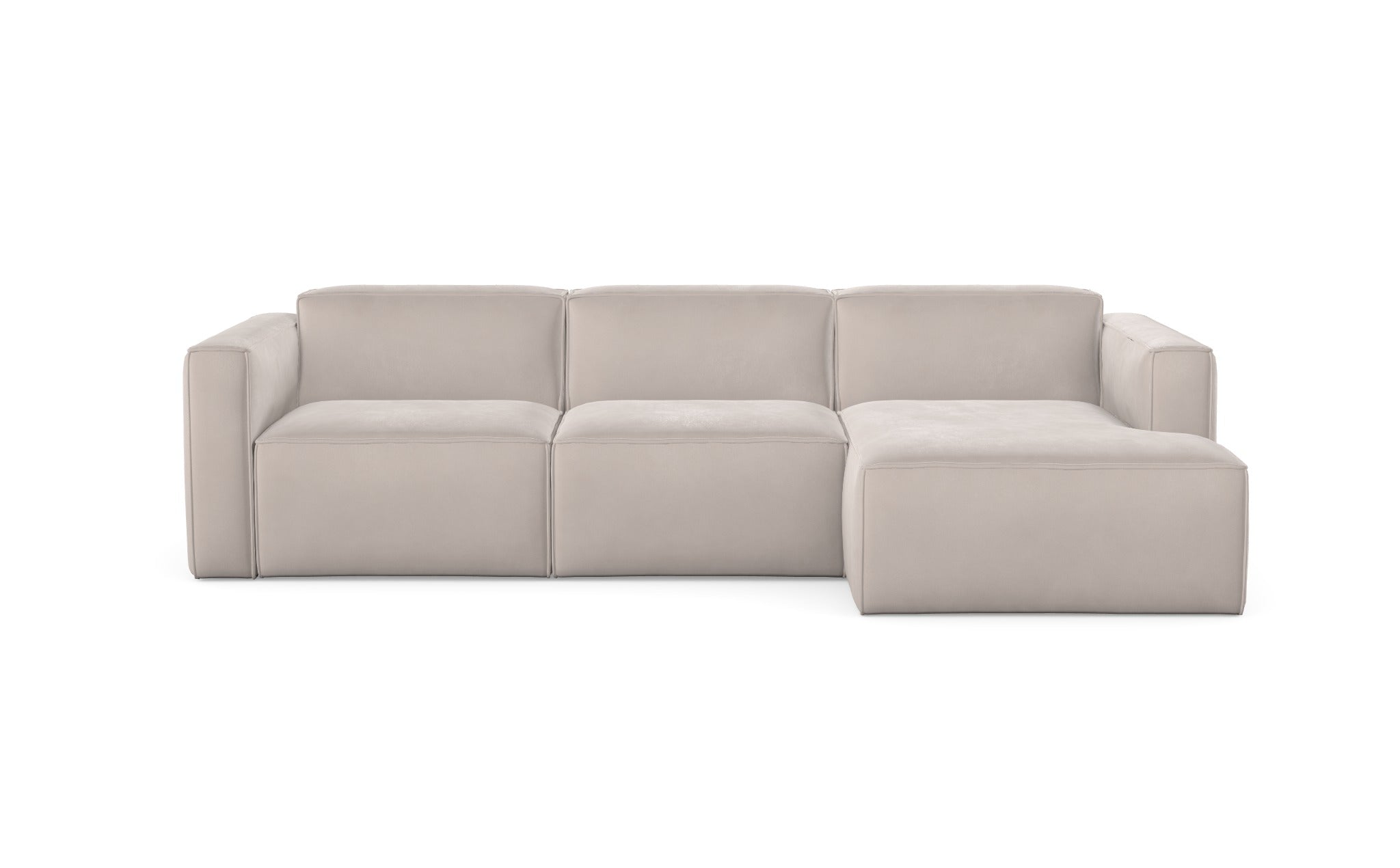 Slay sofa with chaise longue, left