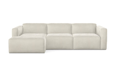 Sofa Slay z szezlongiem, prawa