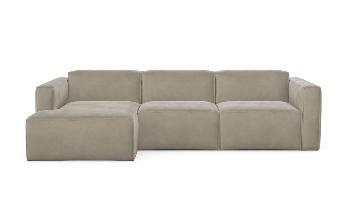 Slay sofa with chaise longue, right
