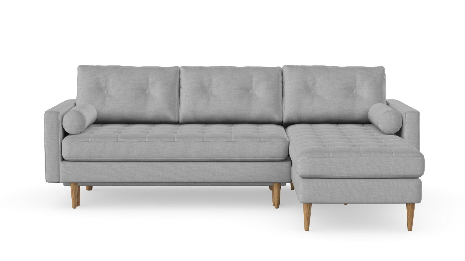Esme quilted sofabed with a chaise longue