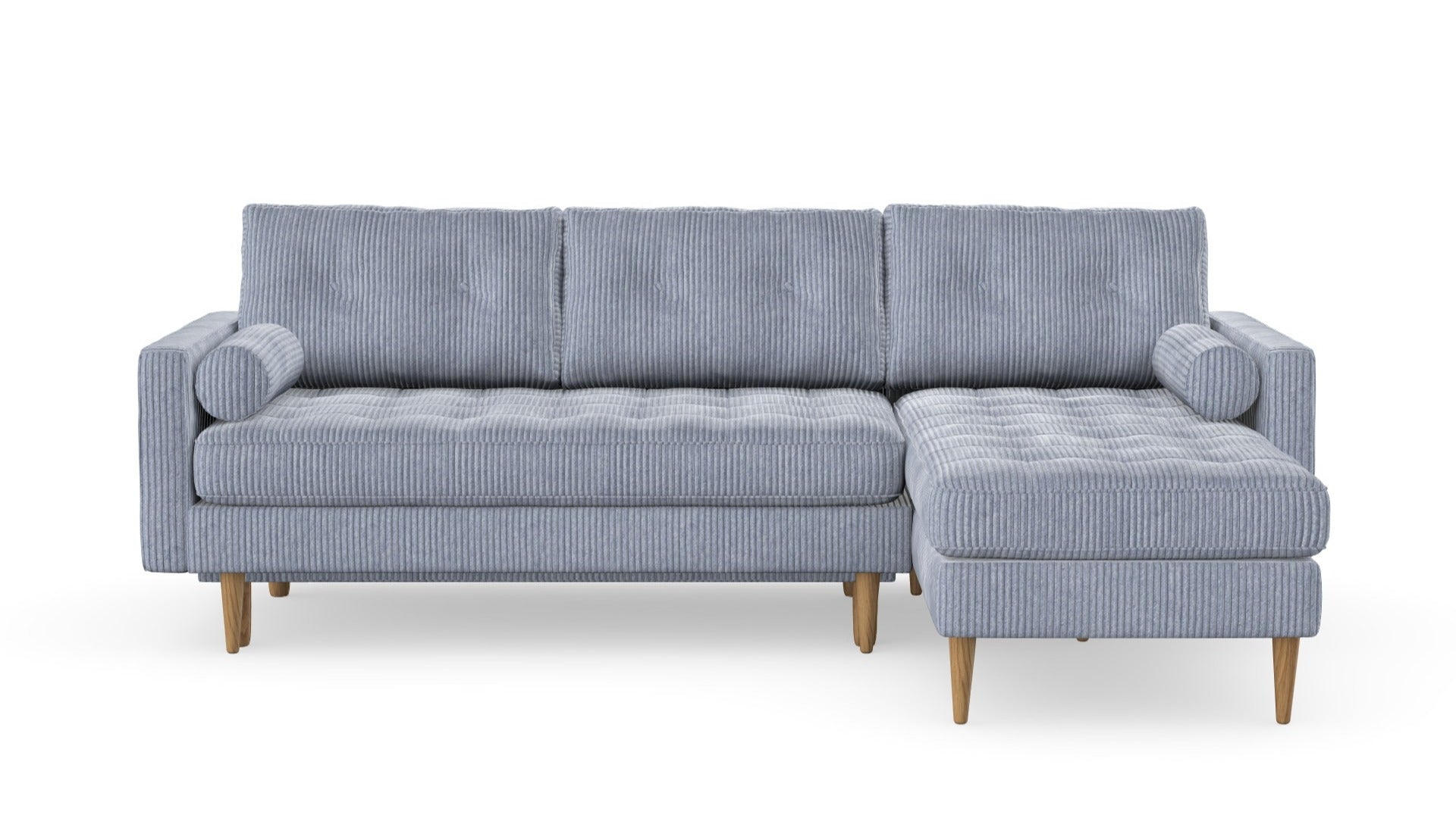 Esme quilted sofabed with a chaise longue