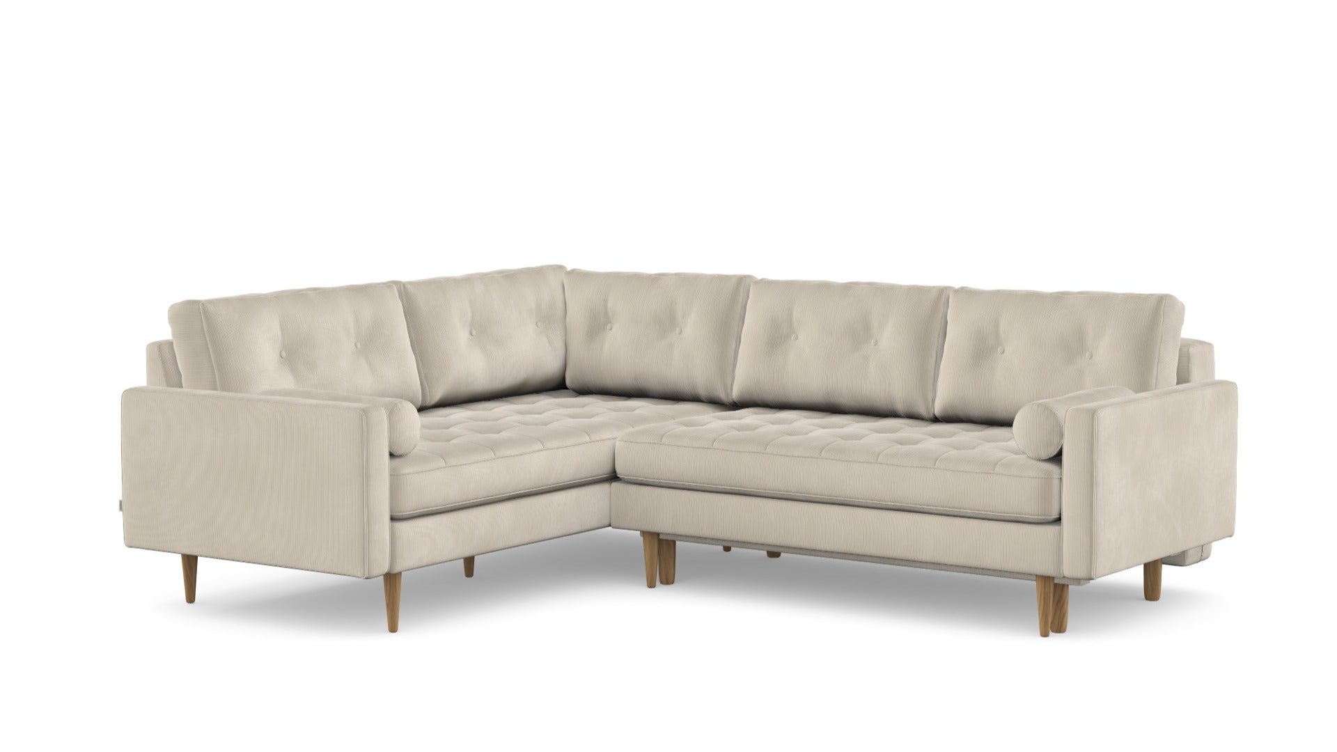 Esme Corner sofabed quilted, right