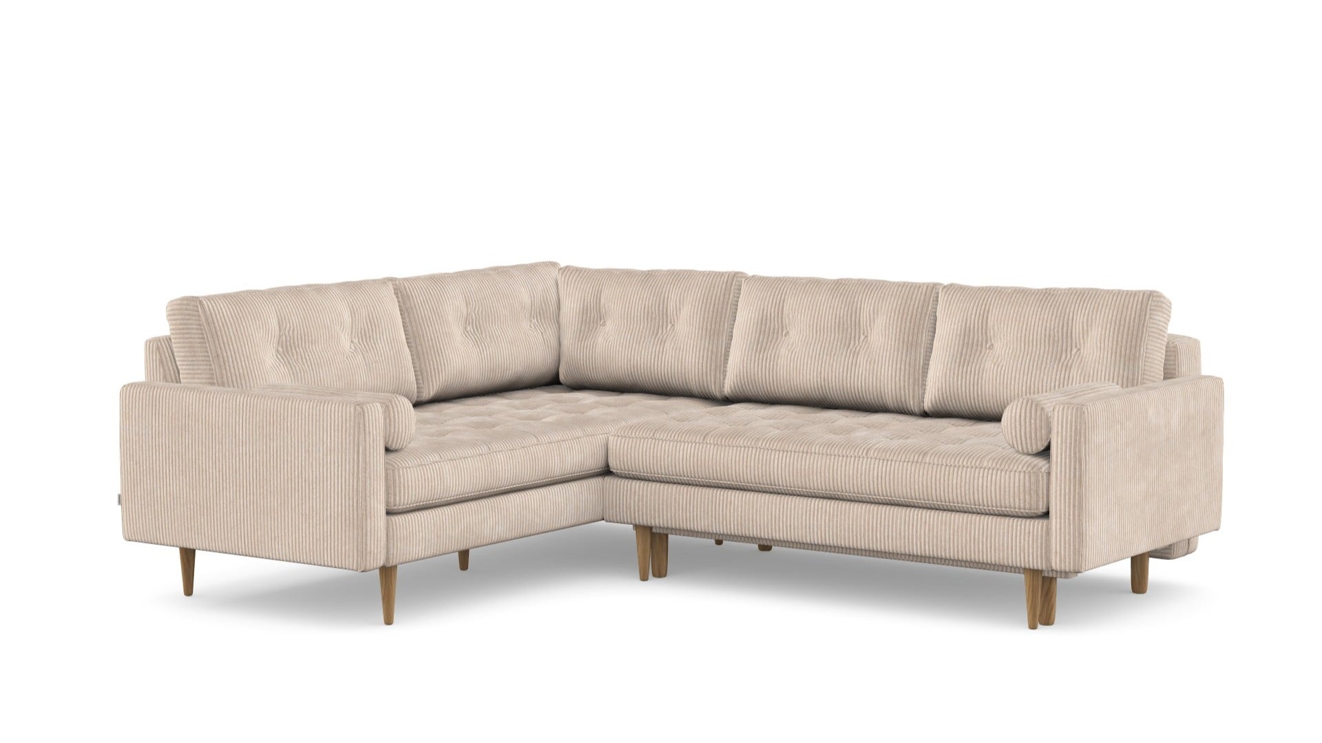 Esme Corner sofabed quilted, right