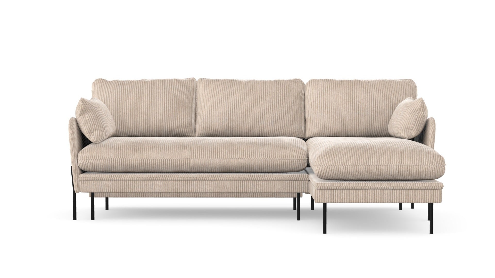 Bonnie sofabed with chaise longue