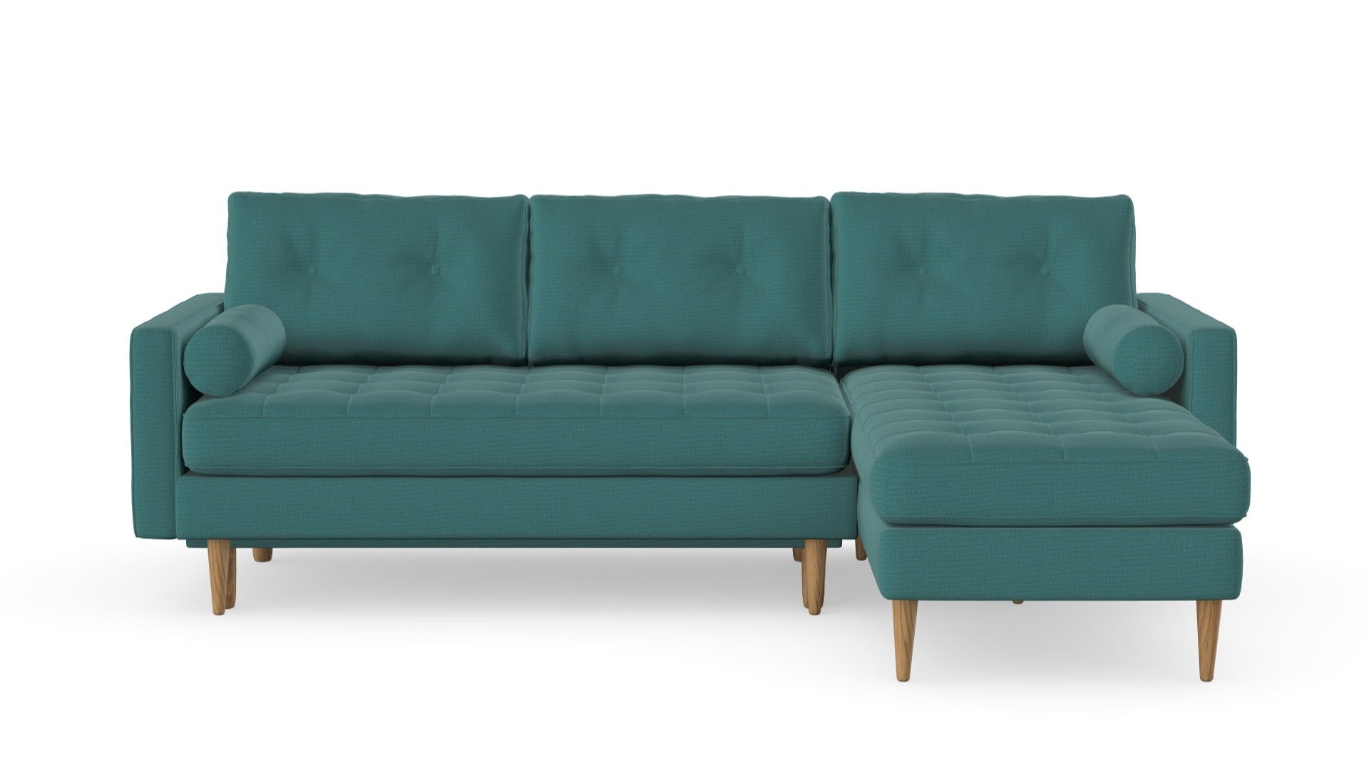Esme quilted sofabed with a chaise longue