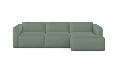 Slay sofa with chaise longue, left