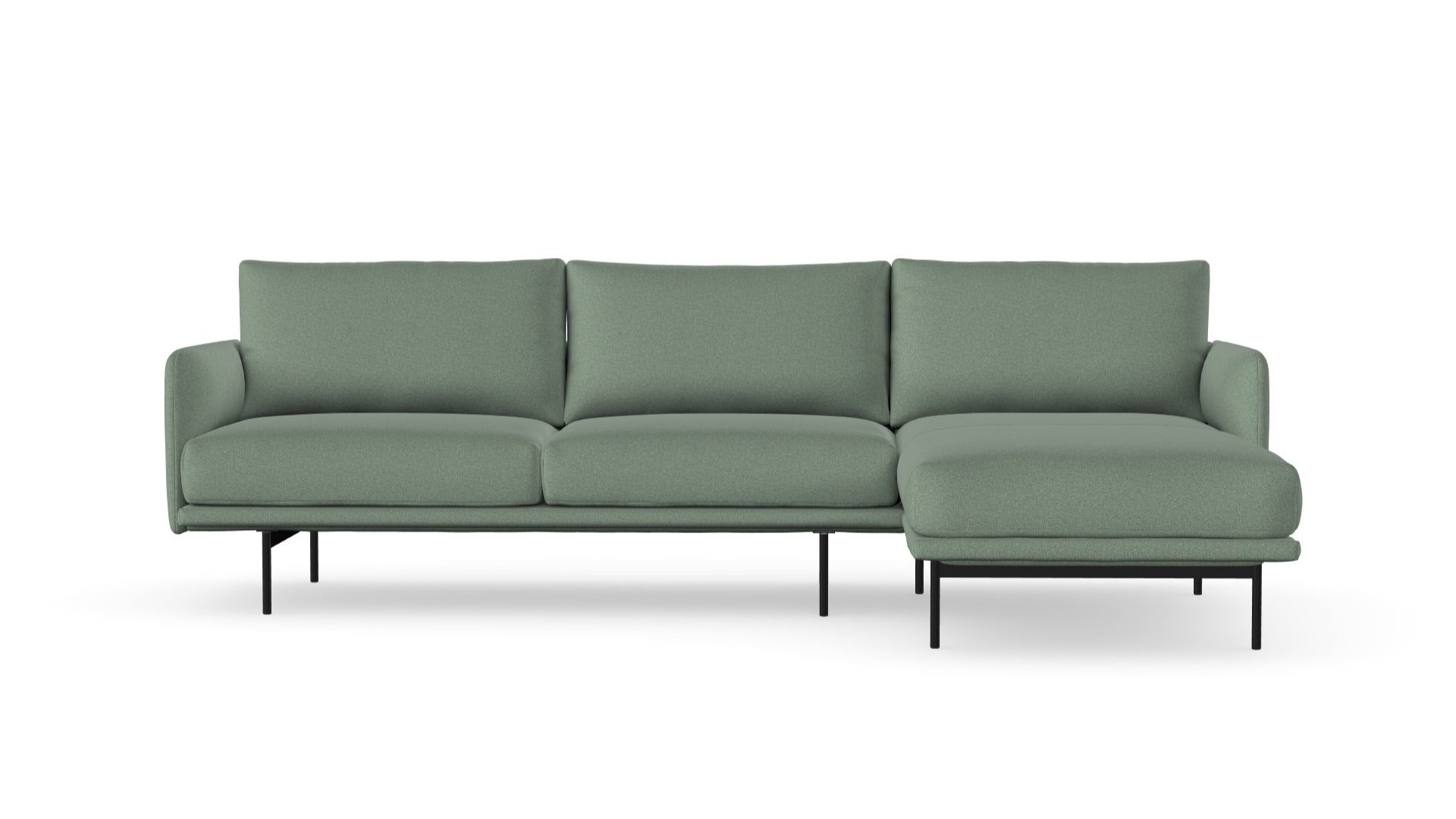 Uma Sofa mit Chaiselongue, links