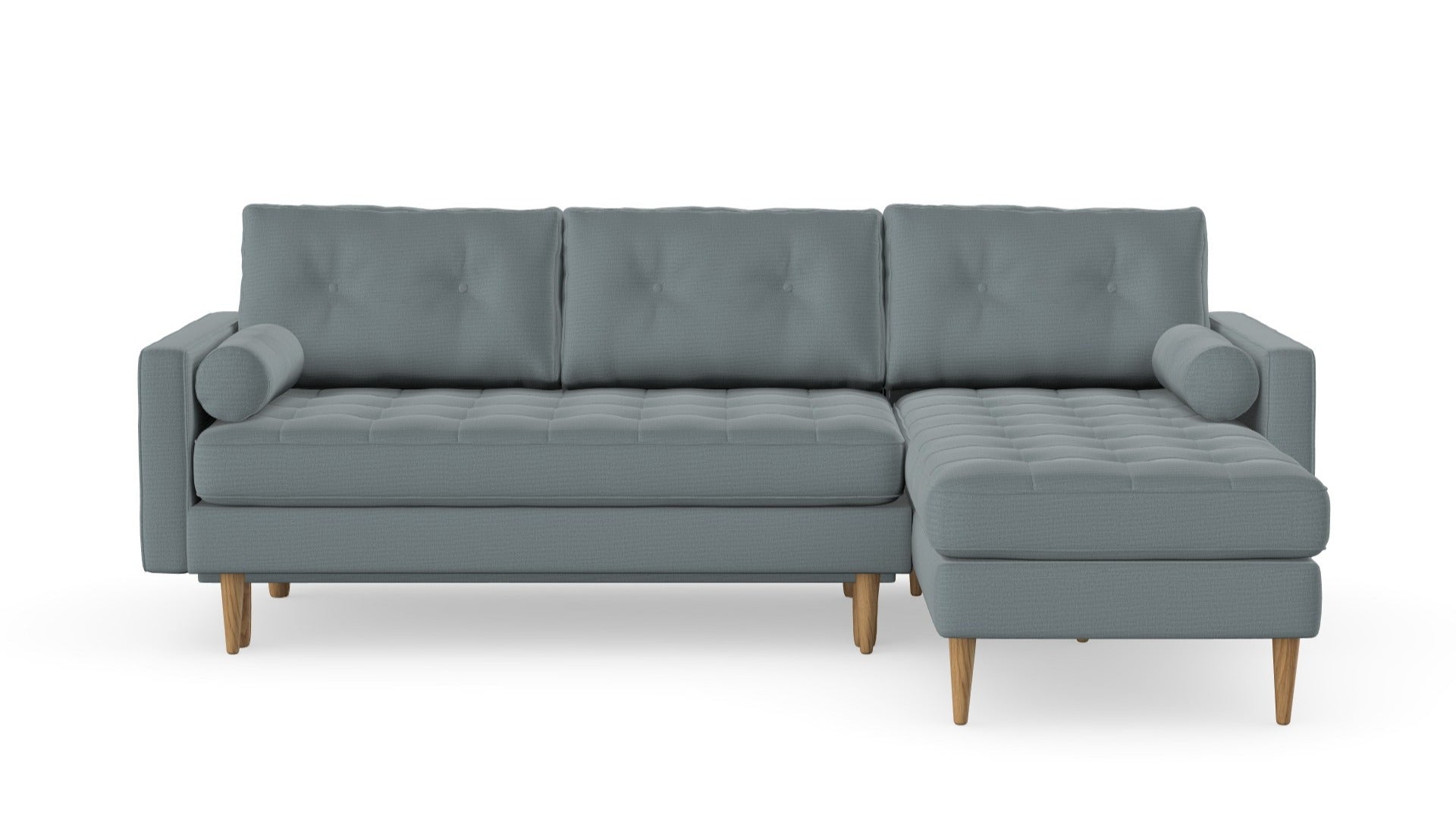 Esme quilted sofabed with a chaise longue