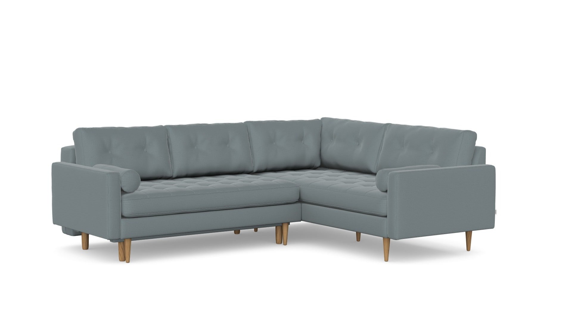 Esme Corner sofabed quilted, left