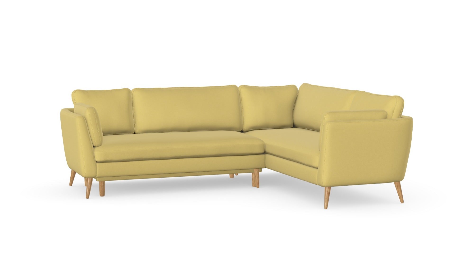 Jane Corner sofa with sleeping function, left