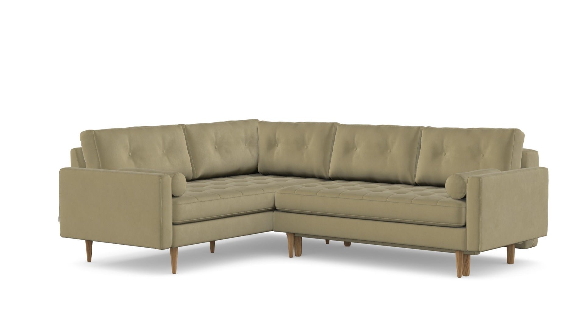 Esme Corner sofabed quilted, right
