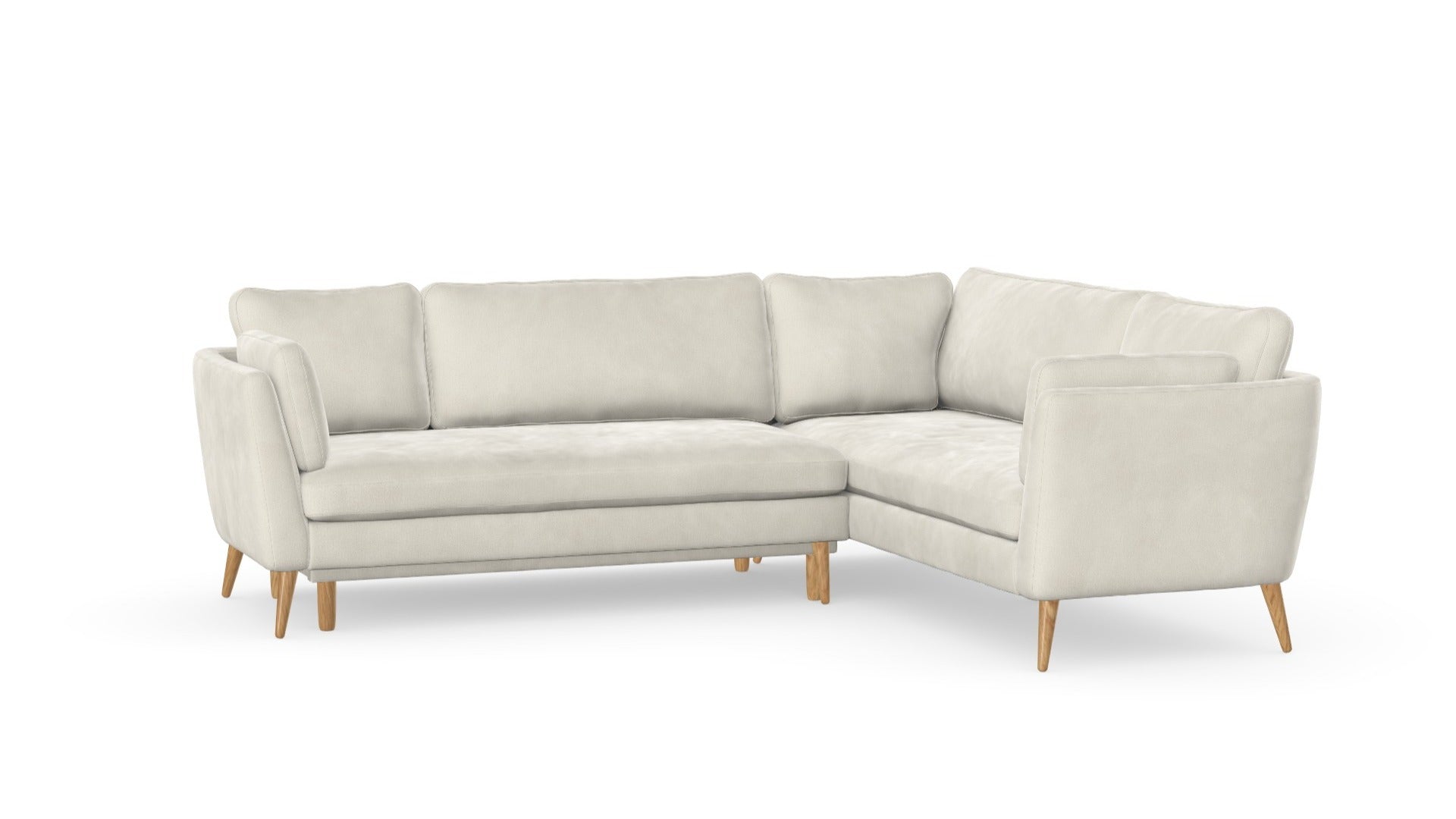 Jane Corner sofa with sleeping function, left