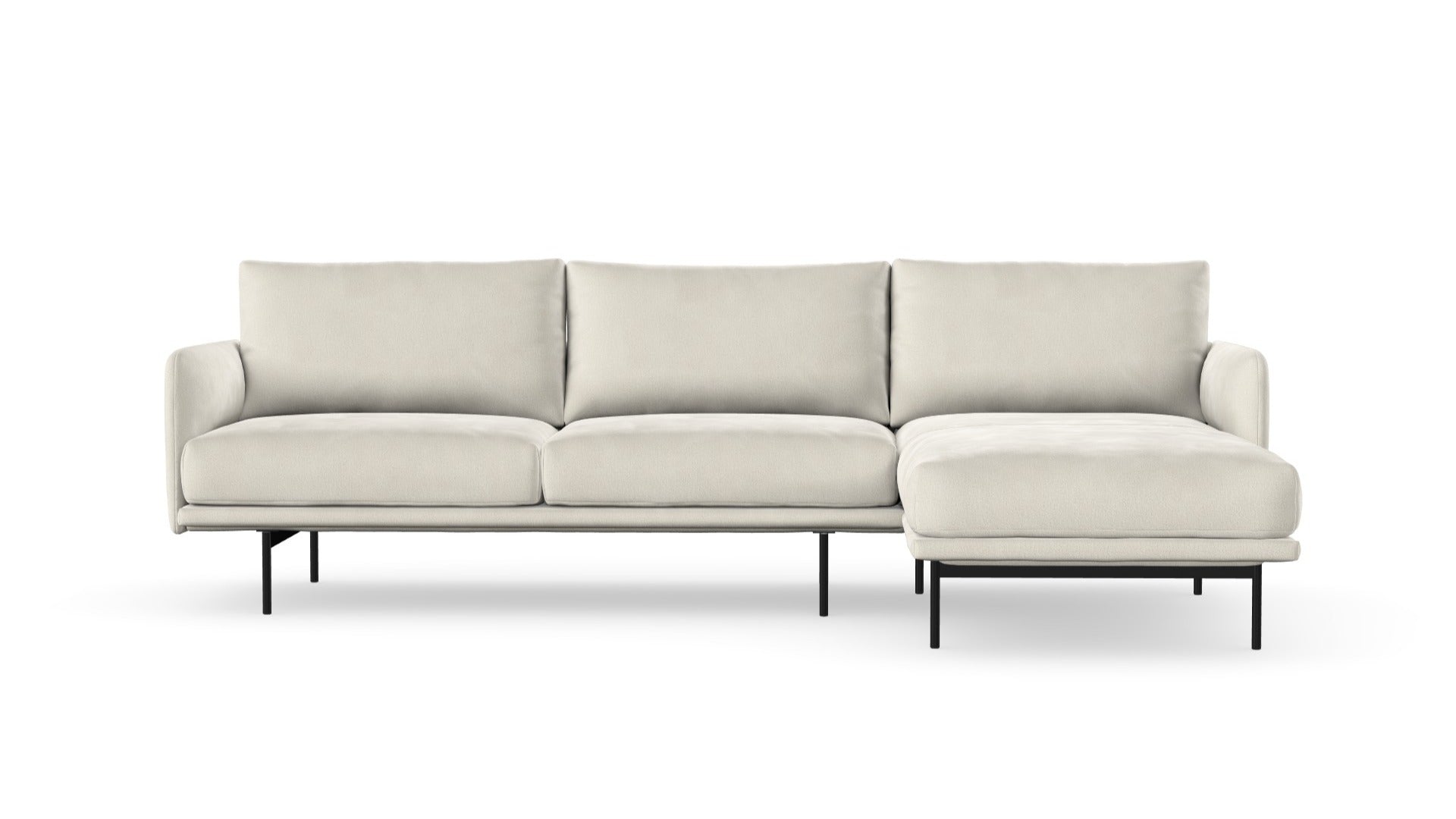 Sofa Uma z szezlongiem, lewa