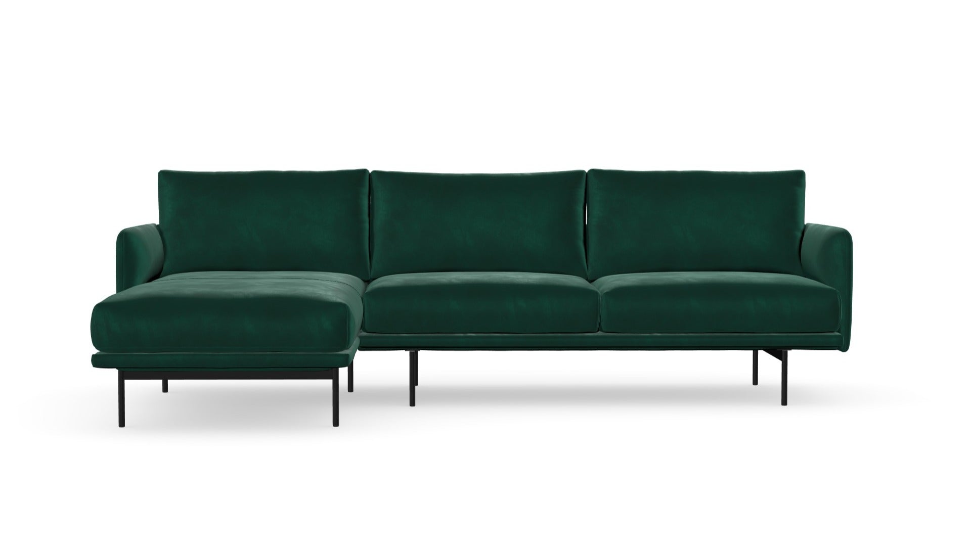 Uma sofa with chaise longue, right