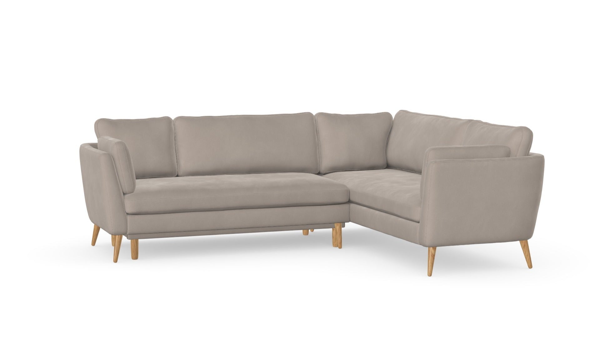 Jane Corner sofa with sleeping function, left