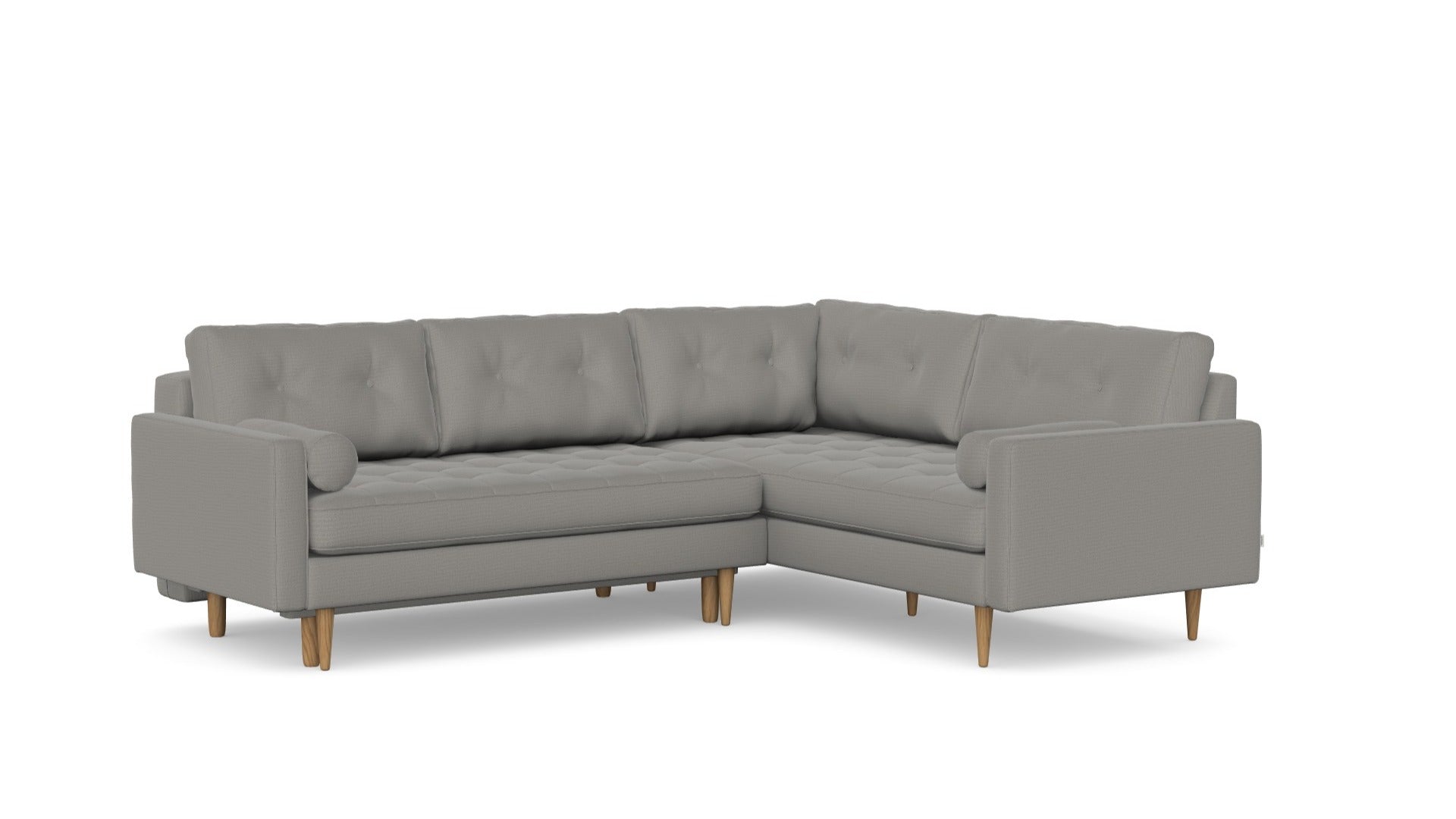 Esme Corner sofabed quilted, left