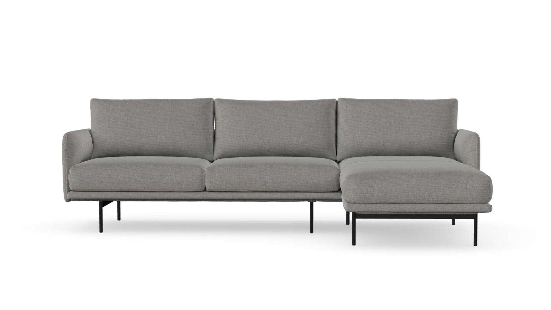 Uma sofa with chaise longue, left