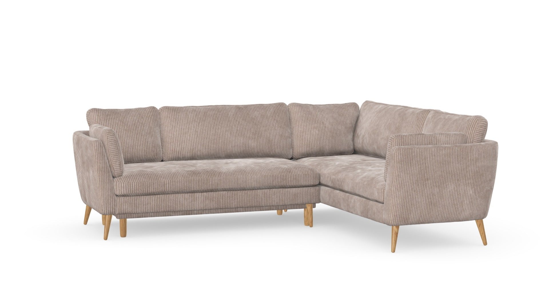 Jane Corner sofa with sleeping function, left