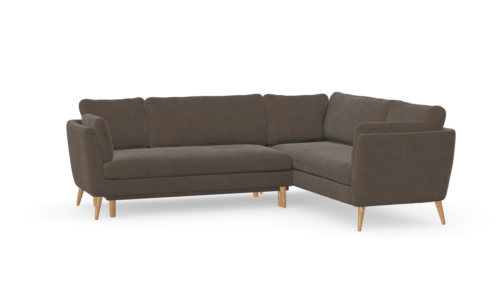 Jane Corner sofa with sleeping function, left