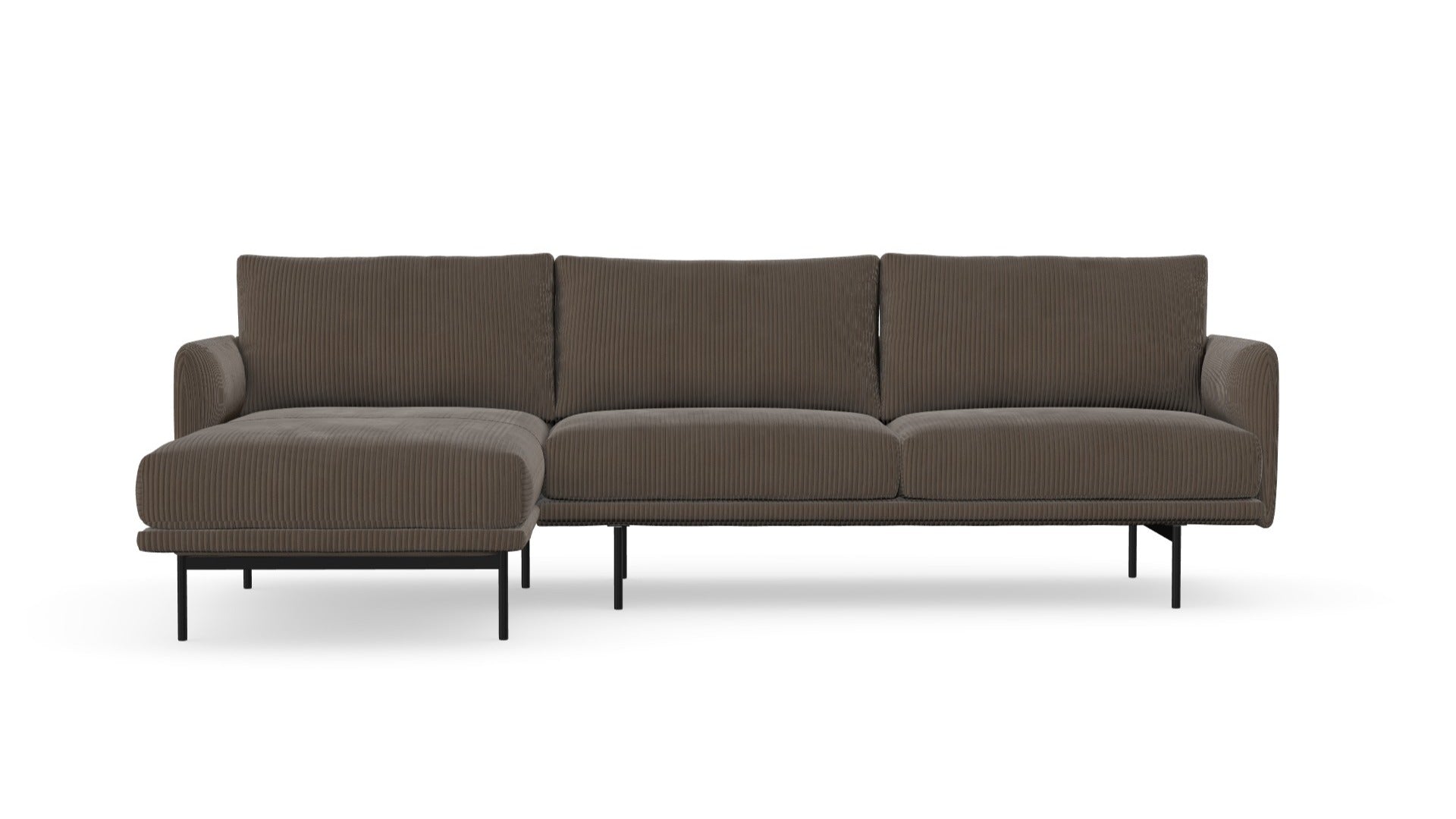 Uma sofa with chaise longue, right
