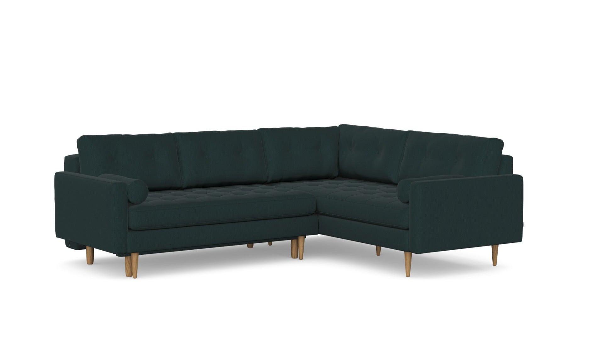 Esme Corner sofabed quilted, left