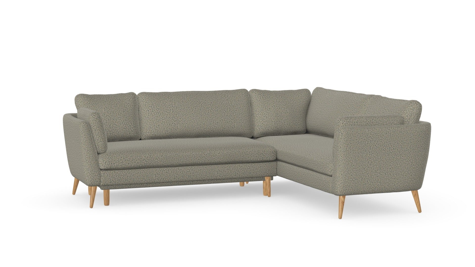 Jane Corner sofa with sleeping function, left