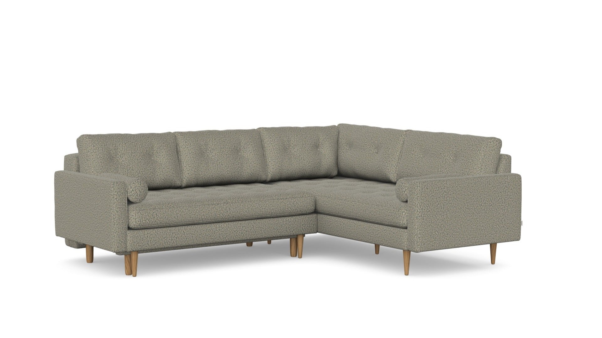Esme Corner sofabed quilted, left