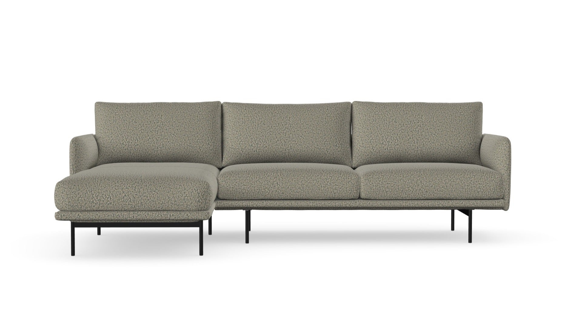 Uma sofa with chaise longue, right