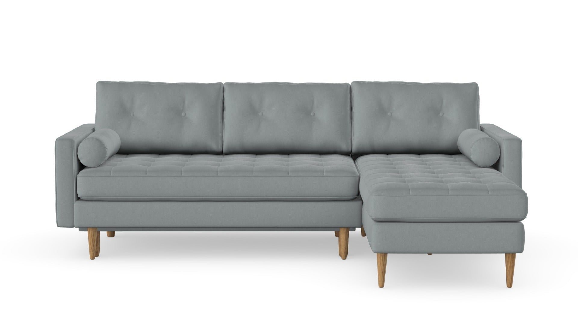 Esme quilted sofabed with a chaise longue