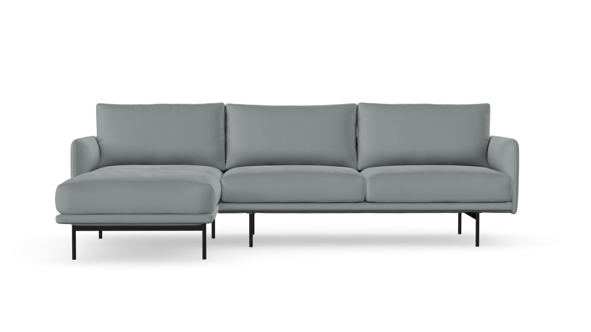 Uma sofa with chaise longue, right