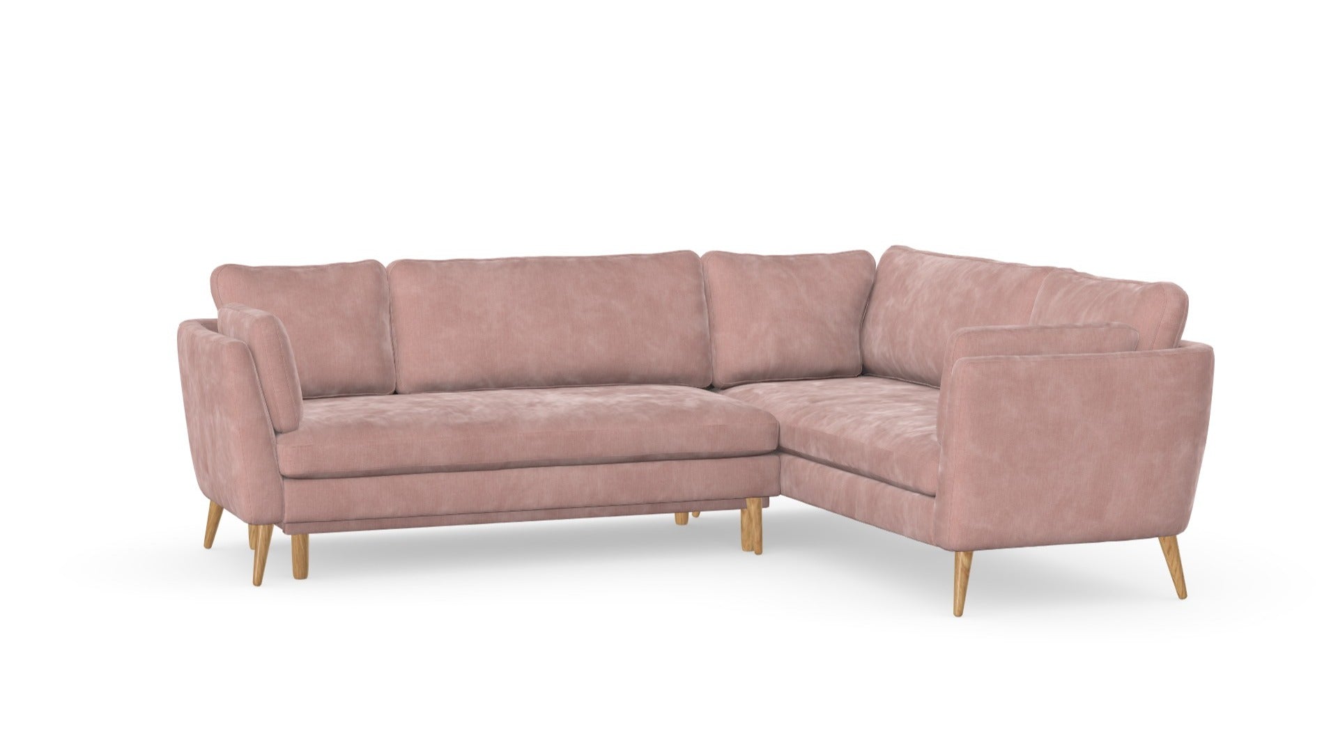 Jane Corner sofa with sleeping function, left