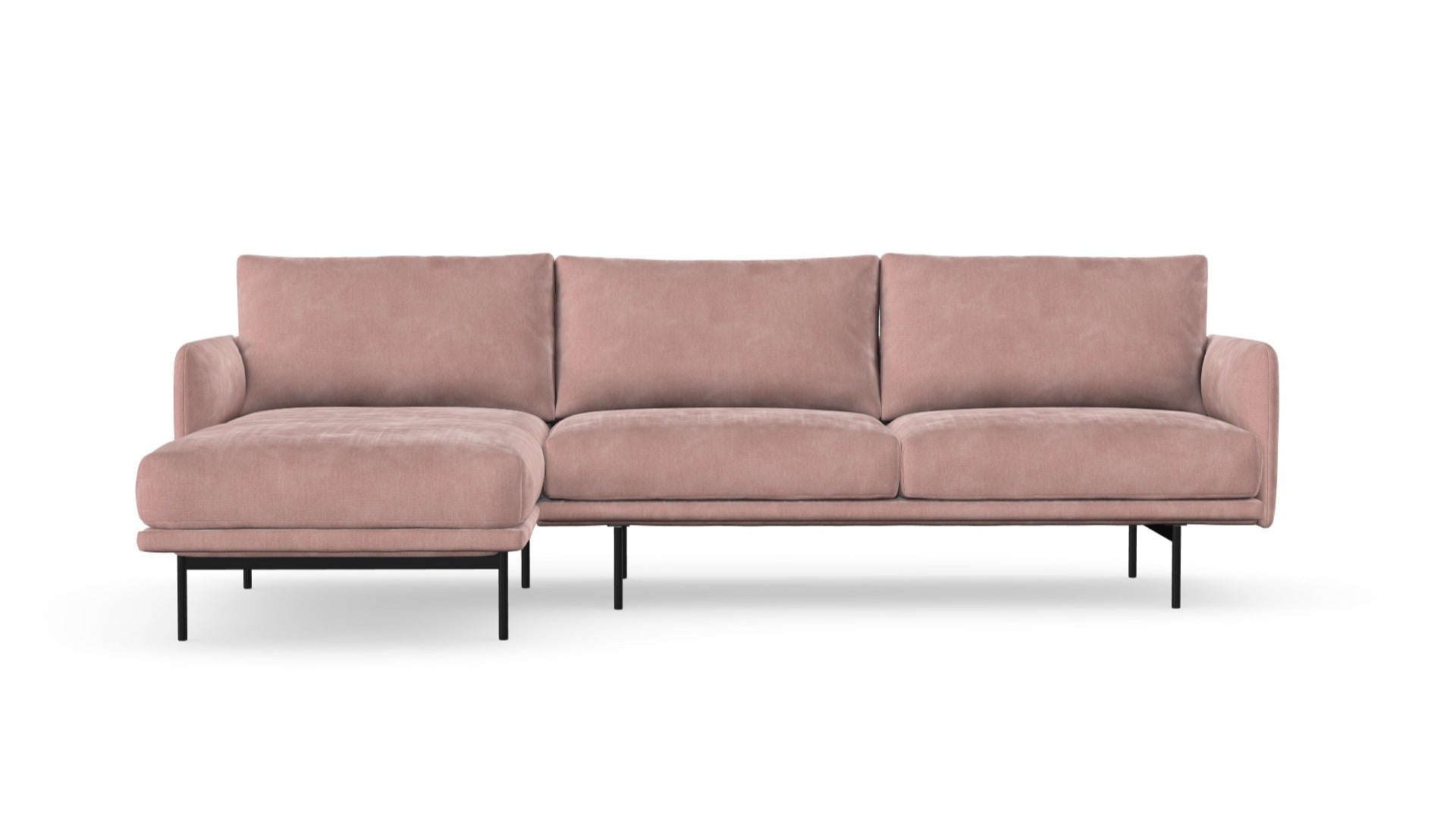 Uma sofa with chaise longue, right