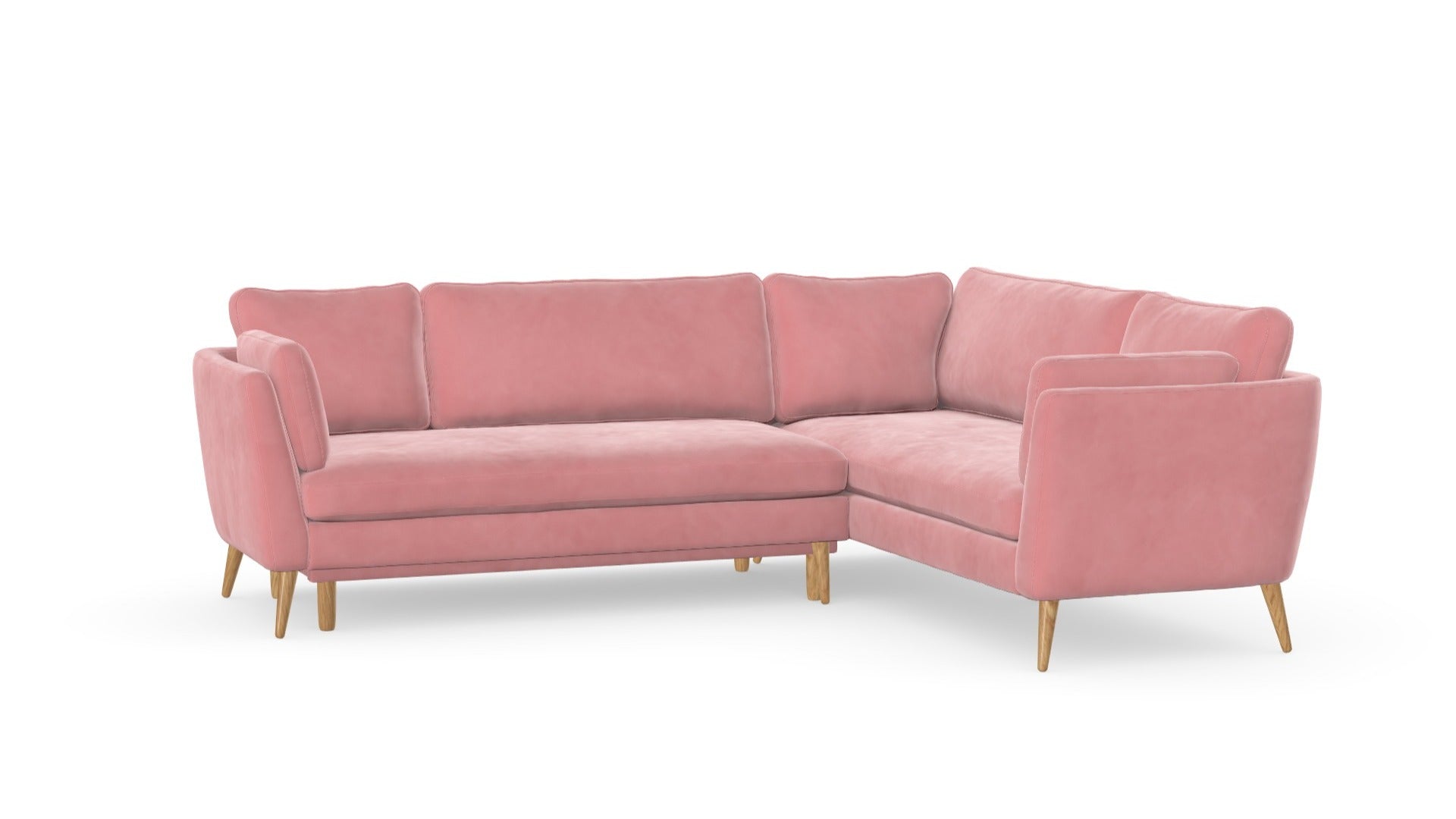 Jane Corner sofa with sleeping function, left