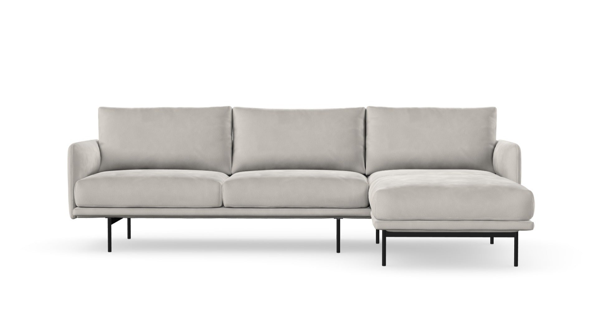 Sofa Uma z szezlongiem, lewa
