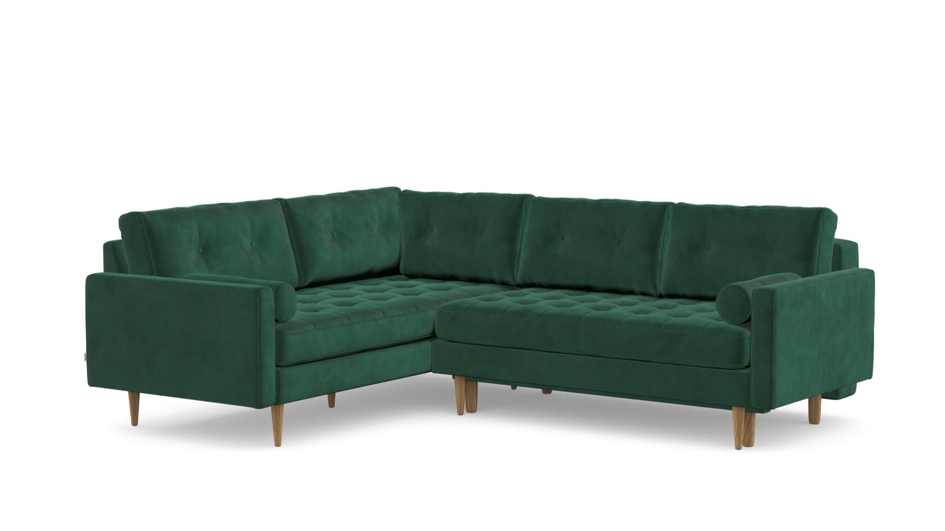 Esme Corner sofabed quilted, right