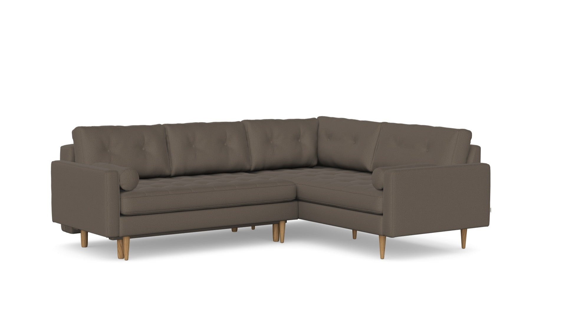 Esme Corner sofabed quilted, left