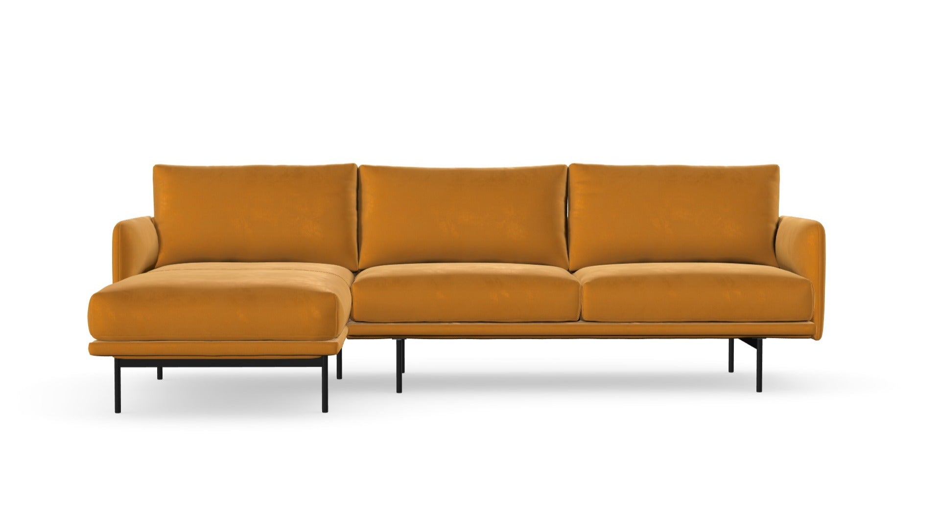 Uma sofa with chaise longue, right